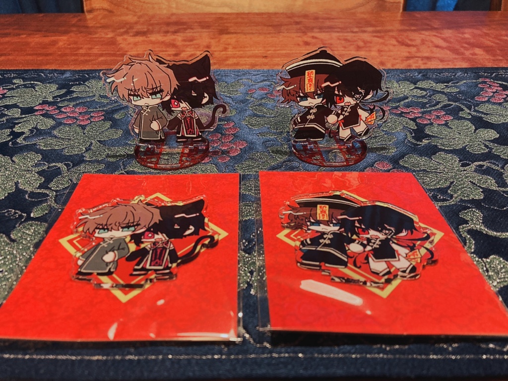 【シュンのま×チャイナ】アクリルフィギュアスタンド