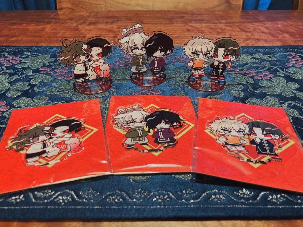 【シュンのま×チャイナ】アクリルフィギュアスタンド