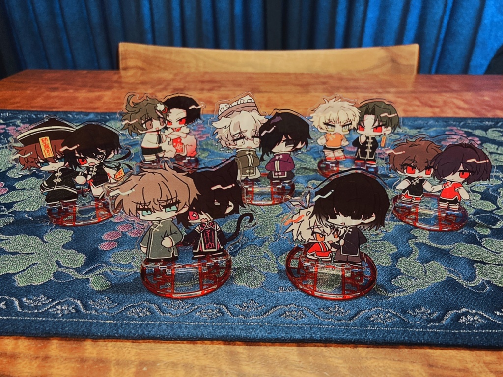 【シュンのま×チャイナ】アクリルフィギュアスタンド