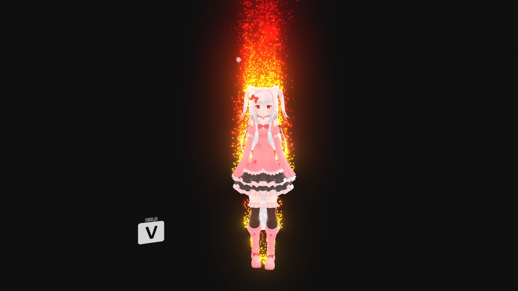 【VRChat想定】DanceVFX_ParticleSystem