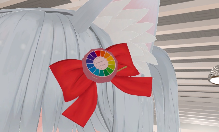 かわいいアクセサリー(万能pH試験紙)