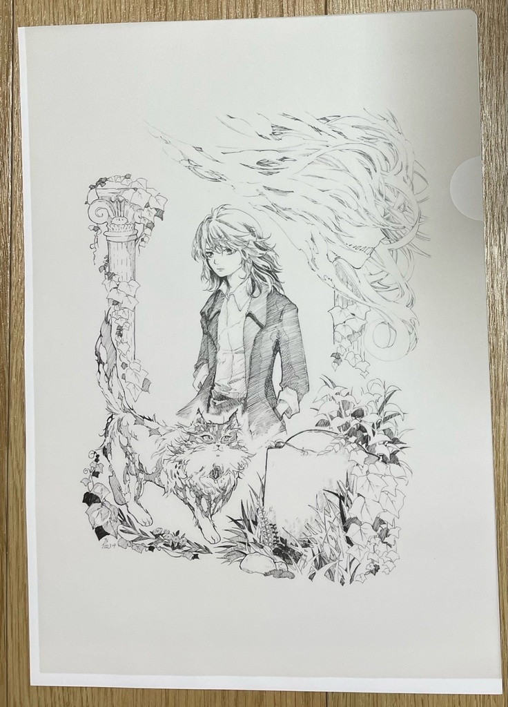 9番目のいのちの僕の猫 Just one thing:Ban Shee【紙製クリアファイルセット版】