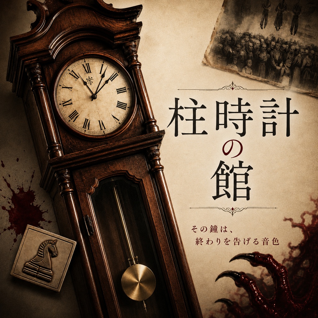 【CoCシナリオ】柱時計の館