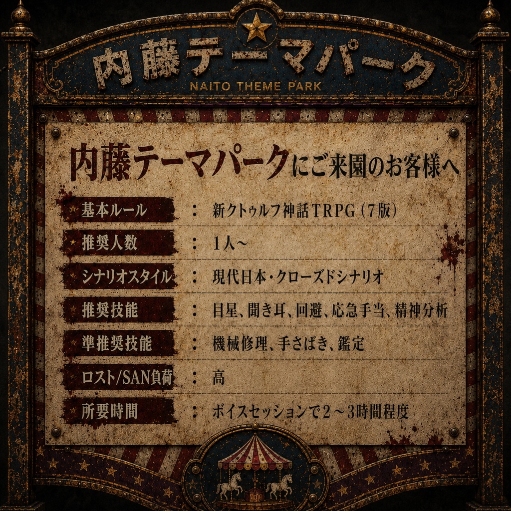 【CoCシナリオ】10000組目のお客様