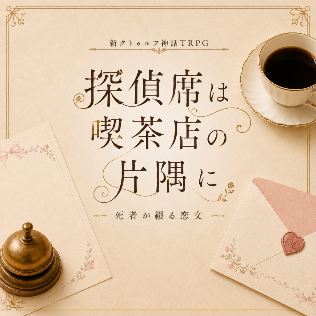 【CoCシナリオ】探偵席は喫茶店の片隅に