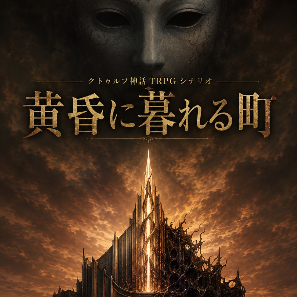 【CoCシナリオ】黄昏に暮れる町