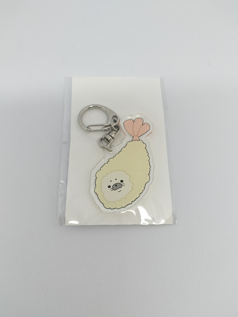 エビフライアザラシさんアクキー