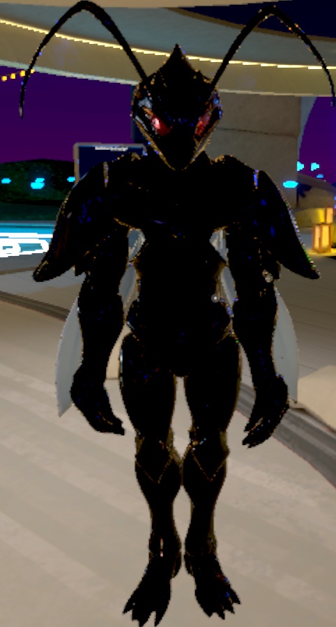 オリジナル3Dモデル「インセクト・ウォーリアー」