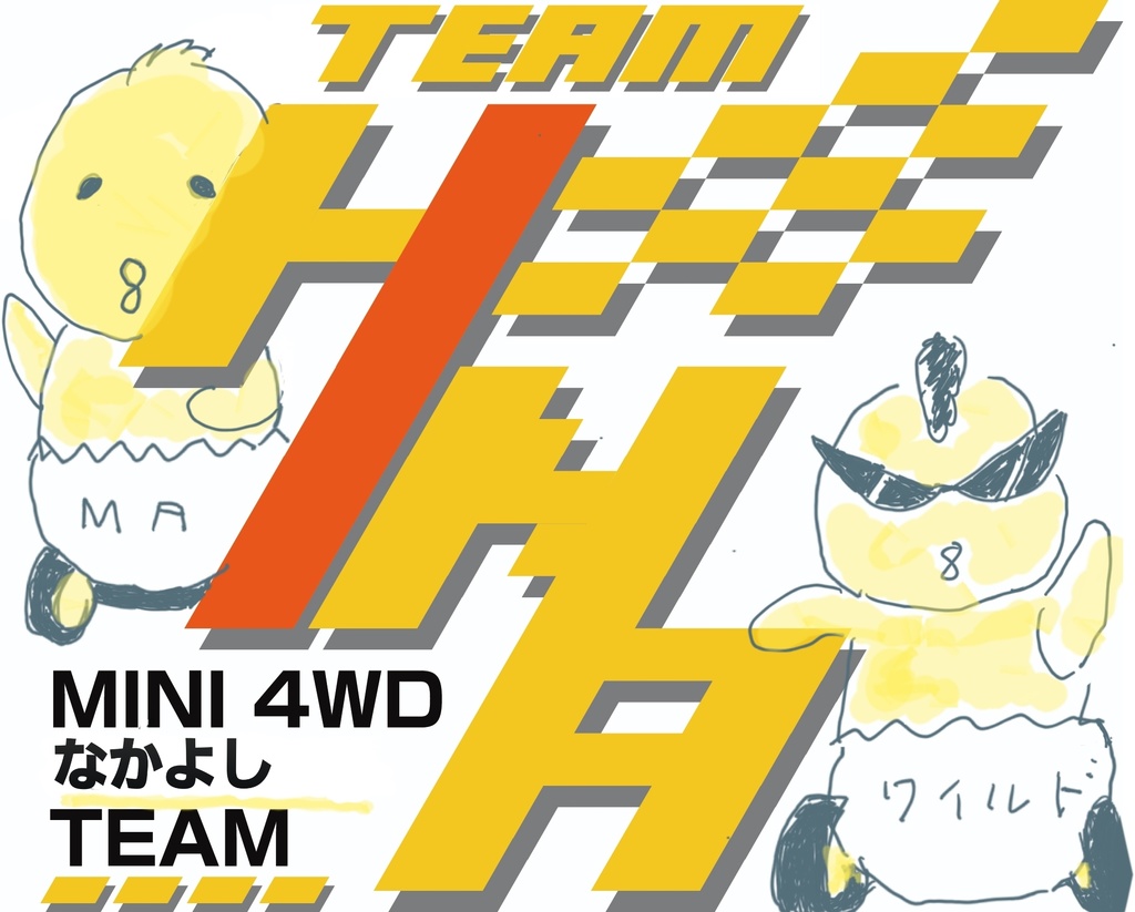 TeamHinaなかよしメンバーステッカー