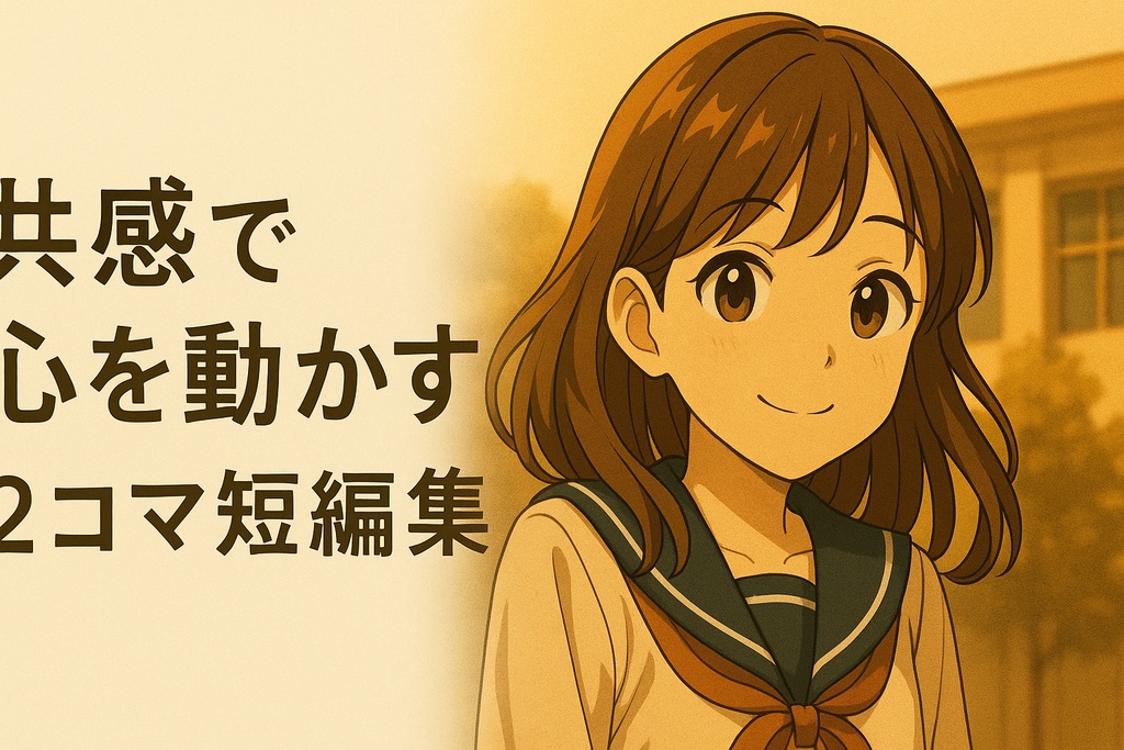 心がちょっと動く、2コマ青春短編集(1〜3話)