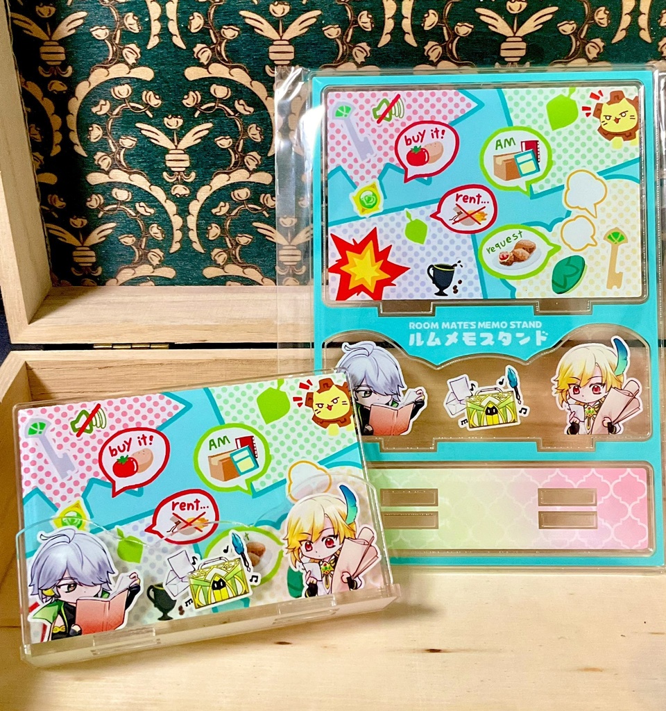 アルハイゼン&カーヴェ/アクリルメモ立て