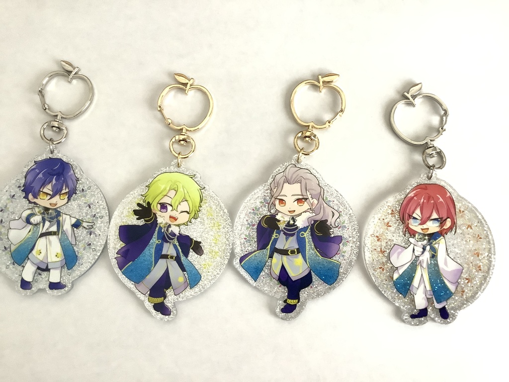 Edenラメ入りアクリルキーホルダー