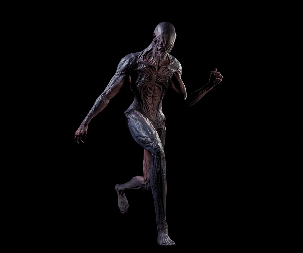 オリジナル3Dモデル クリーチャーBAT