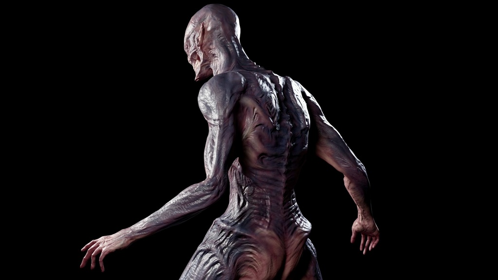 オリジナル3Dモデル クリーチャーBAT