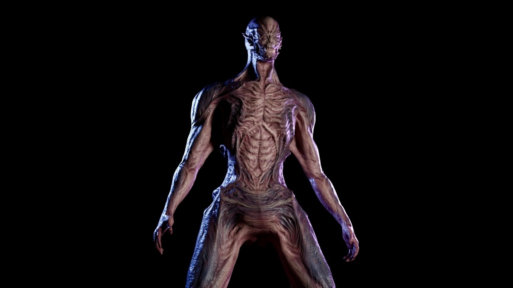 オリジナル3Dモデル クリーチャーBAT