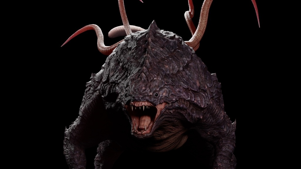 lizard Dragon 蜥蜴オリジナル3Dモデル