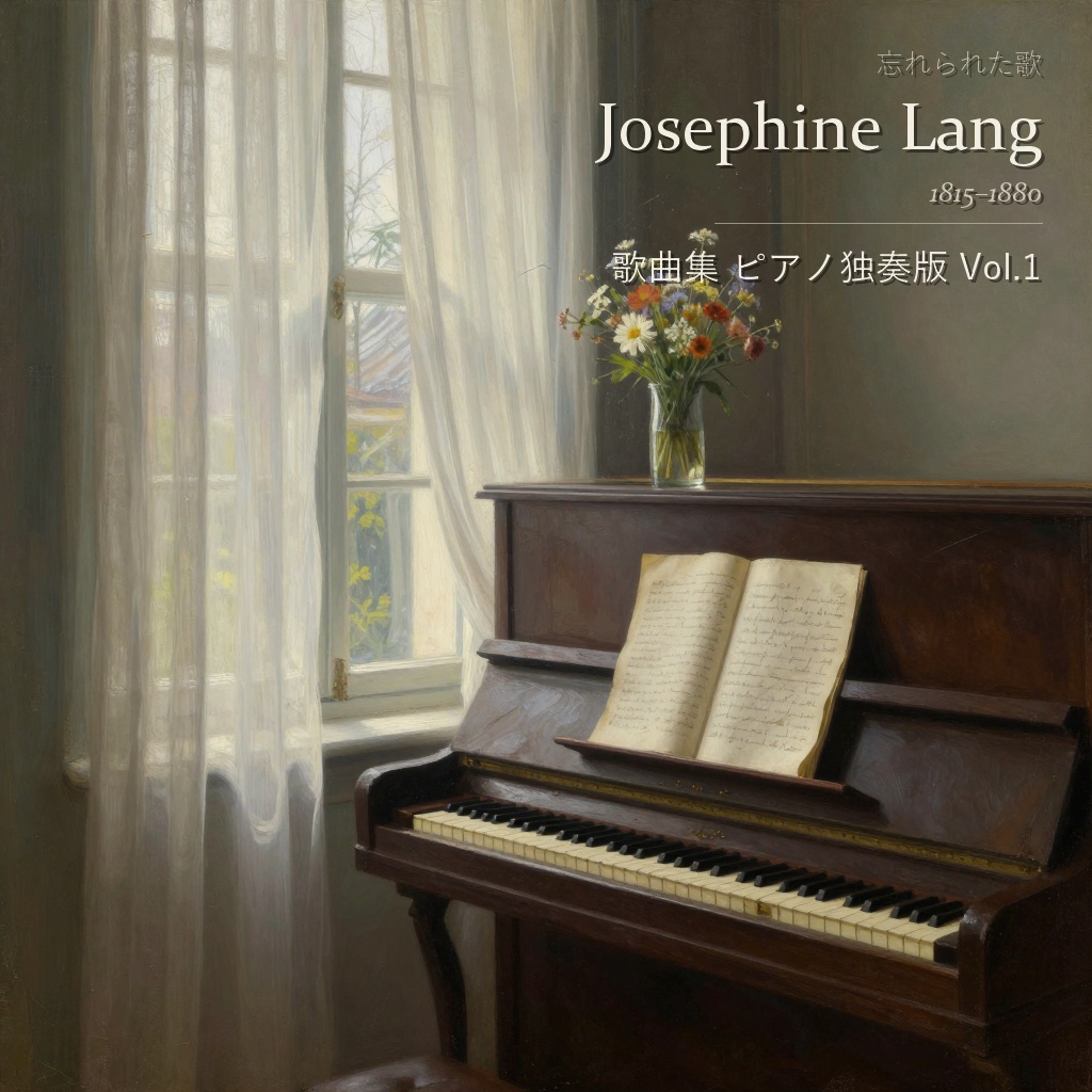 忘れられた歌 Vol.1 / ジョゼフィーヌ・ラング 歌曲集 ピアノ独奏版