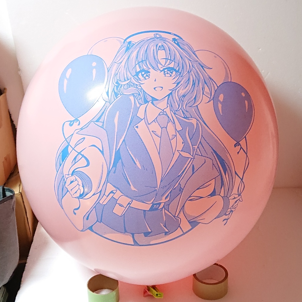 ユウ○ プリント風船
