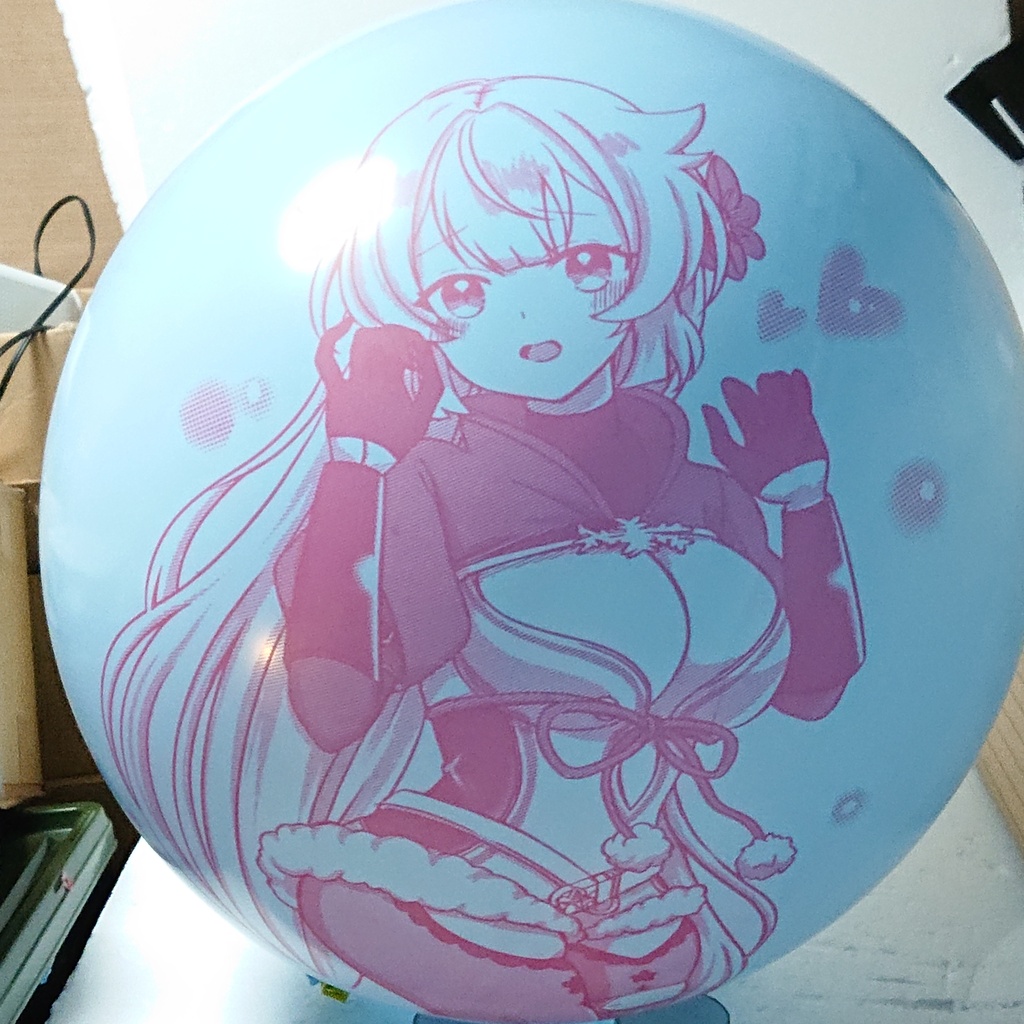 フユ○ プリント風船