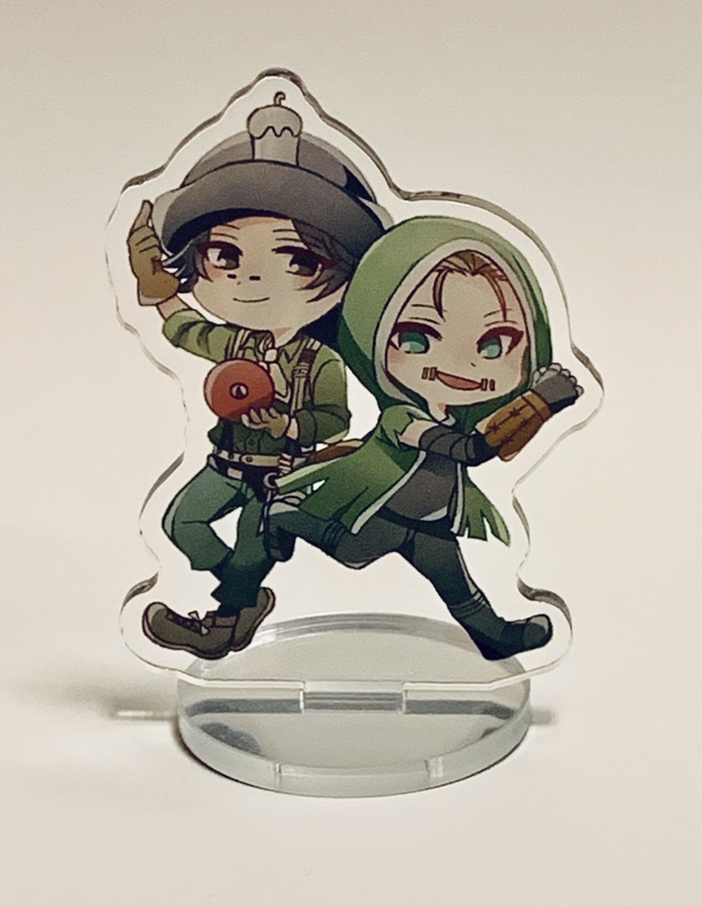 探鉱者と傭兵のアクスタ - osoobaaaaa - BOOTH