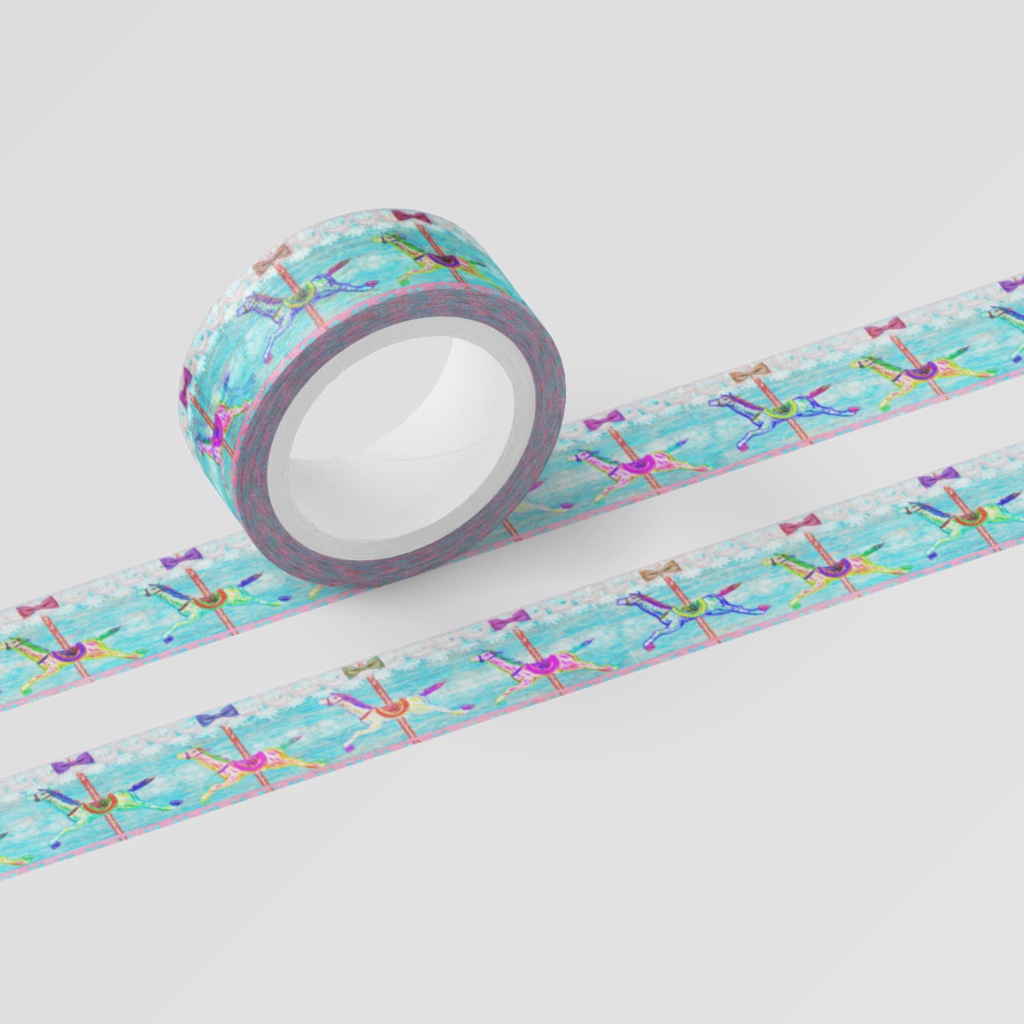 マスキングテープ『メリーゴーランド』