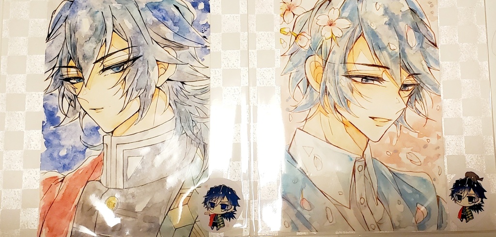 冨岡義勇水彩原画(随時更新)