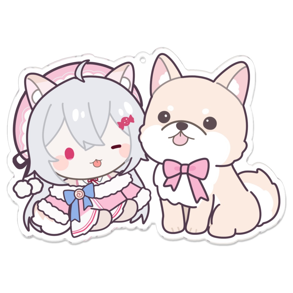 【Planet!】望白ぬいアクリルキーホルダー 100 x 100 (mm)