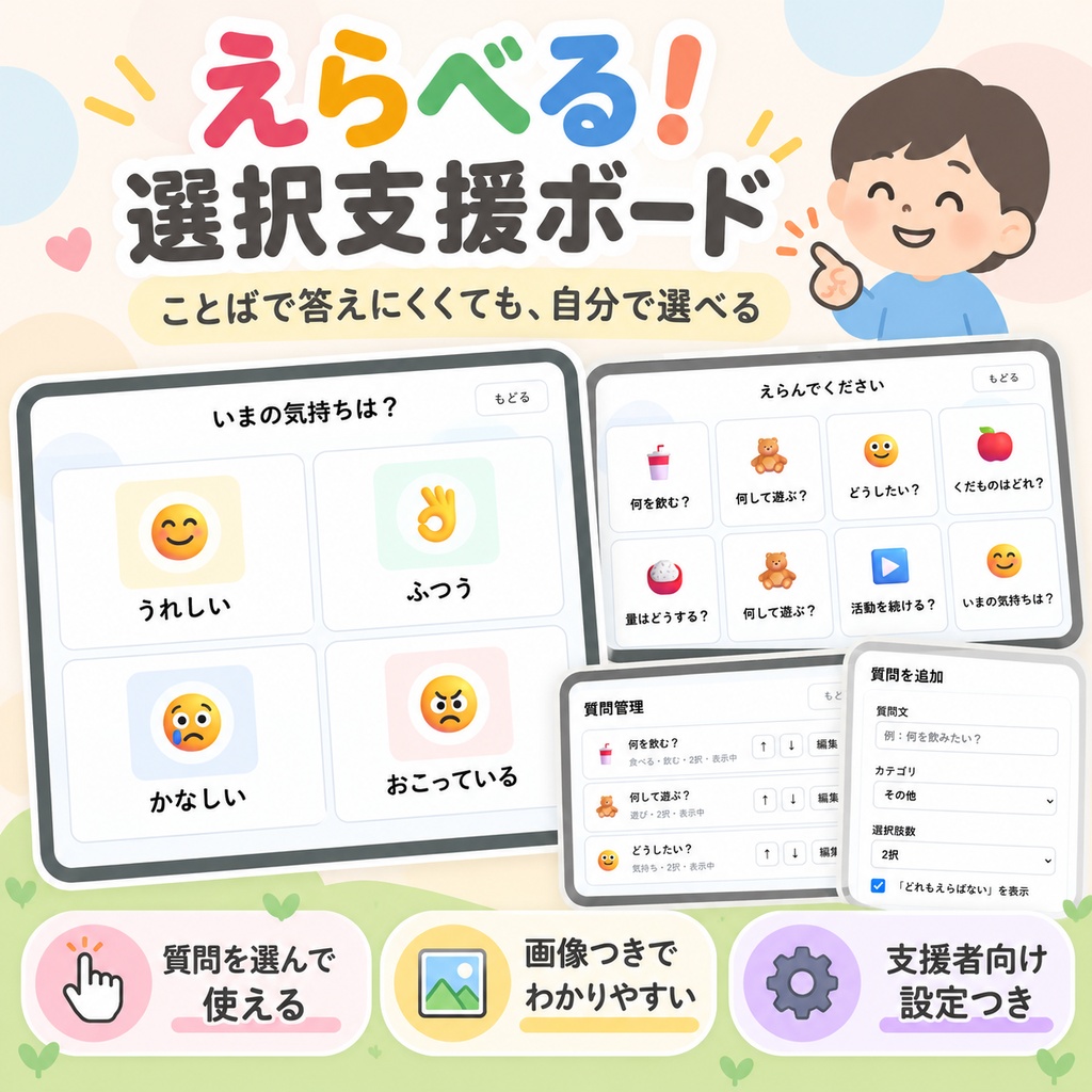 えらべる!選択支援ボード