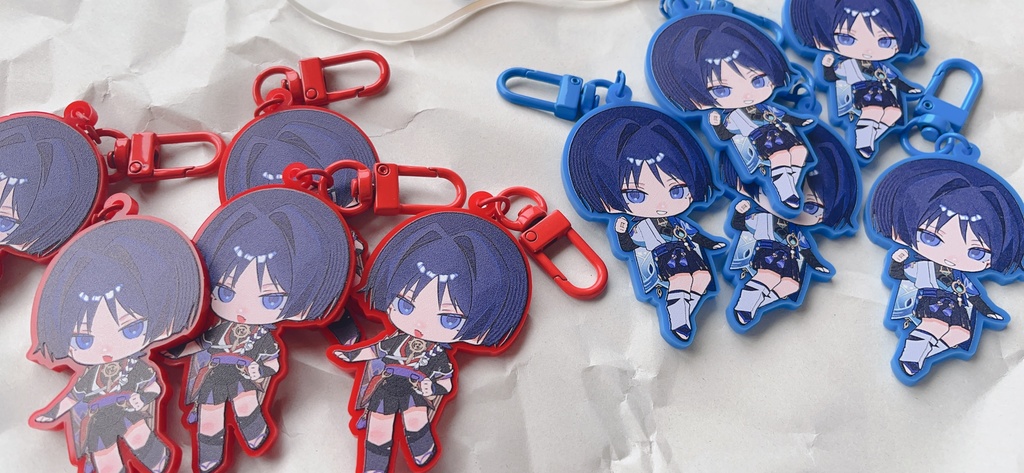 放浪者・散兵カラーアクリルキーホルダー