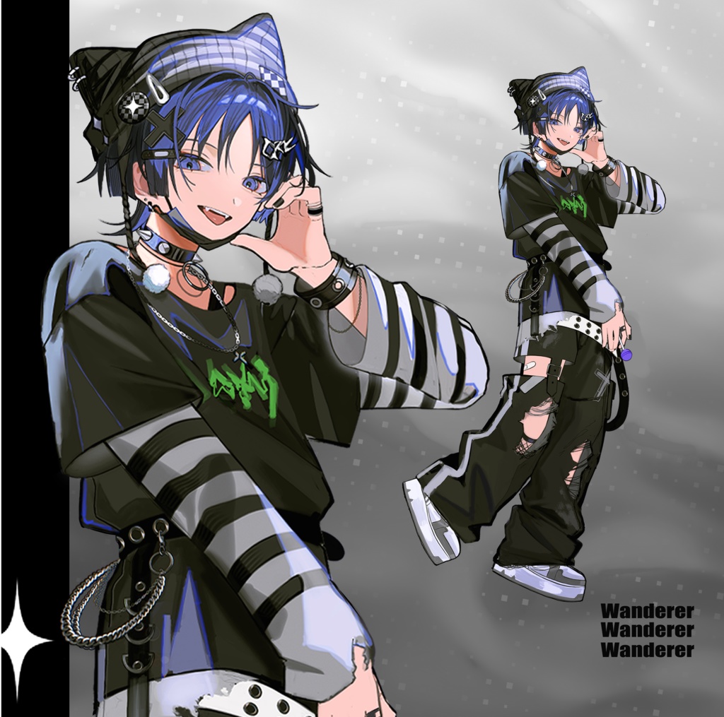 放浪者 オーロラアクリルスタンド