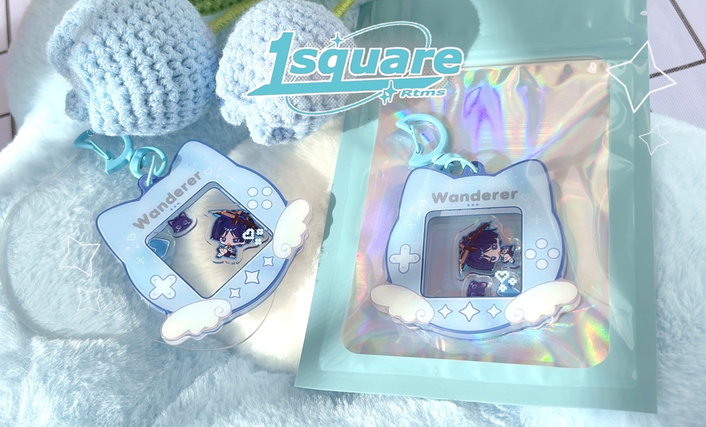 放浪者　ゲーム機風シャカシャカアクキー