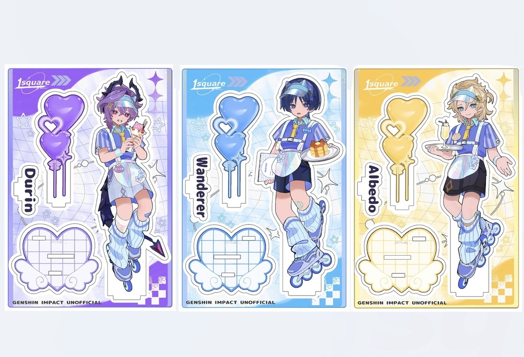 【New】ダイナー風アクリルスタンド