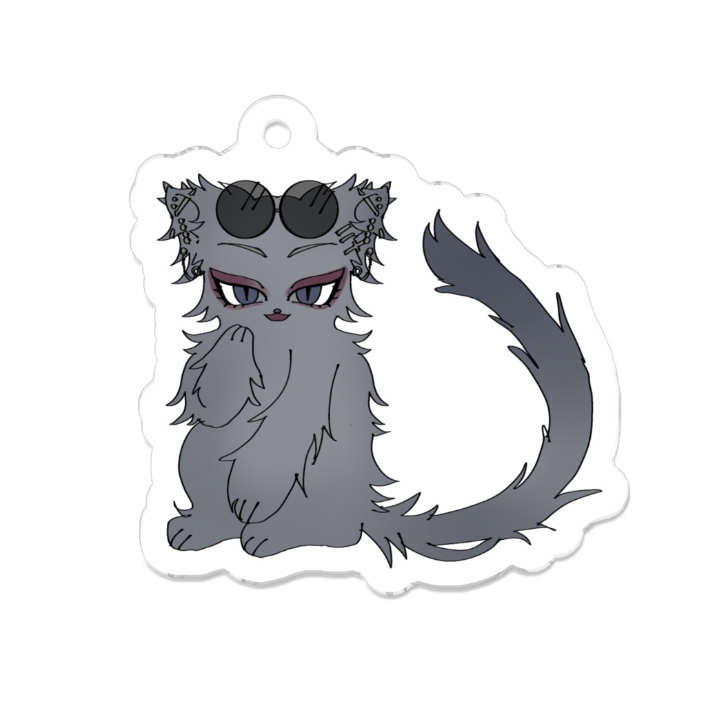 スバ猫アクリルキーホルダー