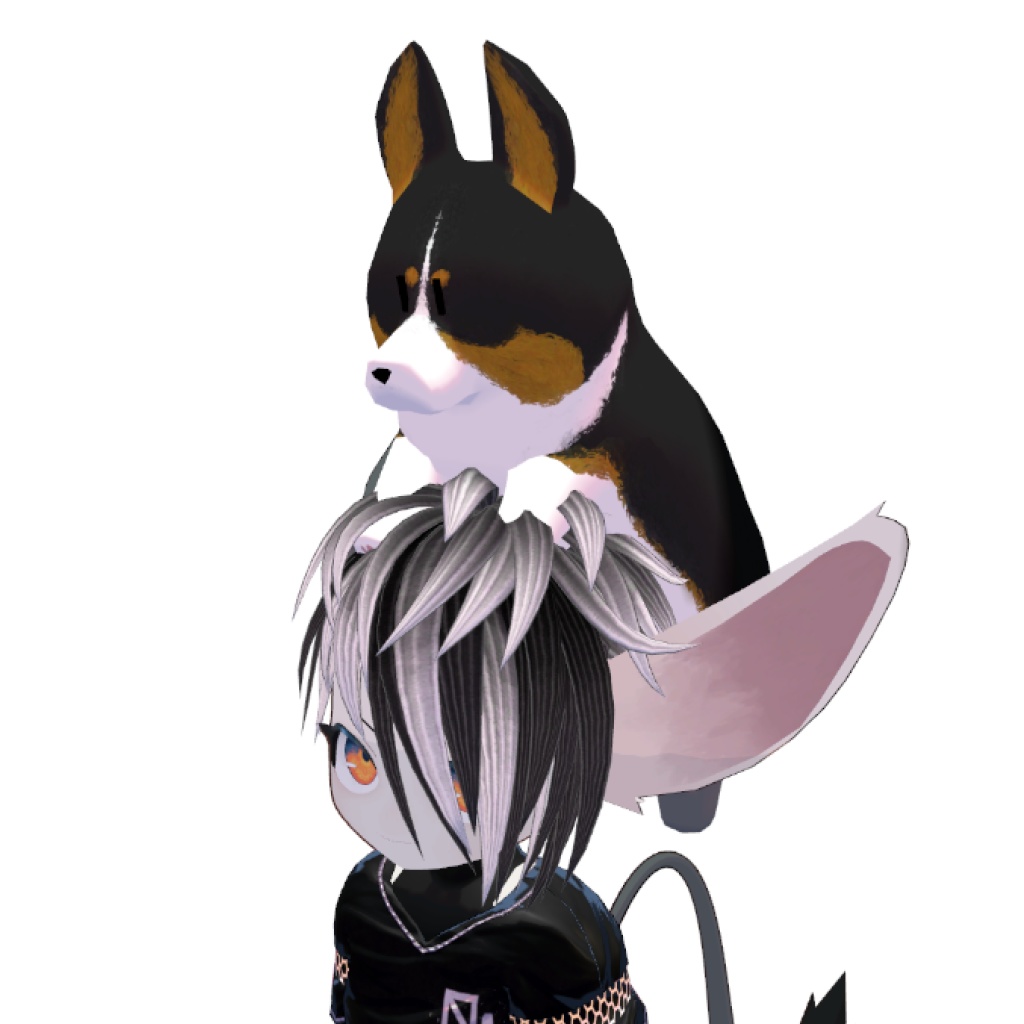 【VRChat対応】プリケツコーギーアクセサリーパック