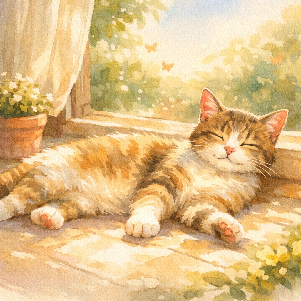 猫の一日（cat's day）