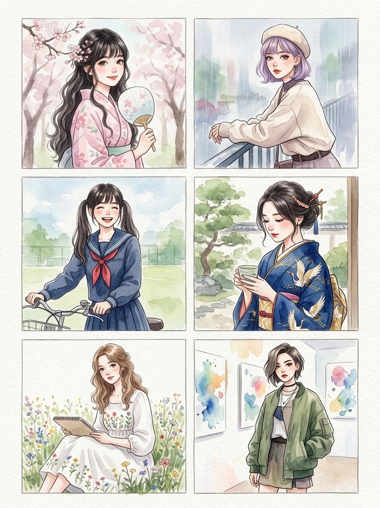美少女たち