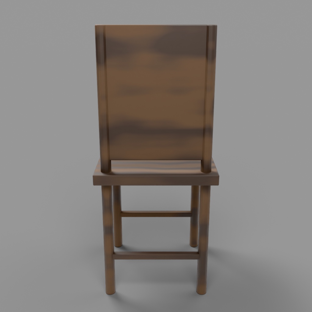 【低ポリ3Dモデル】木製チェア 6種パック / PBRテクスチャ・LOD・OBJ/FBX/GLB/USD対応