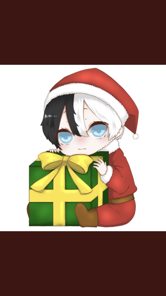 1人1個！かみとアクリルキーホルダー（Xmas ver）