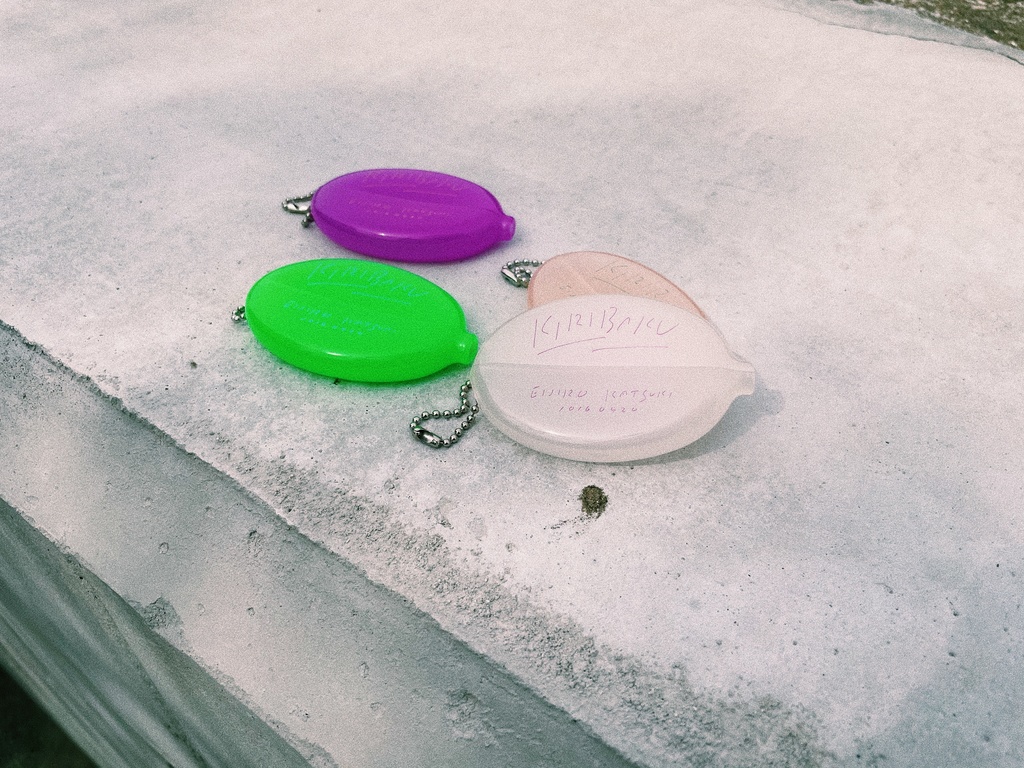 コインケース 来いバカ柄