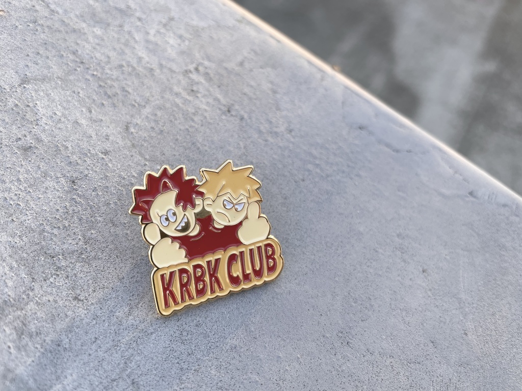 KRBK CLUB pins