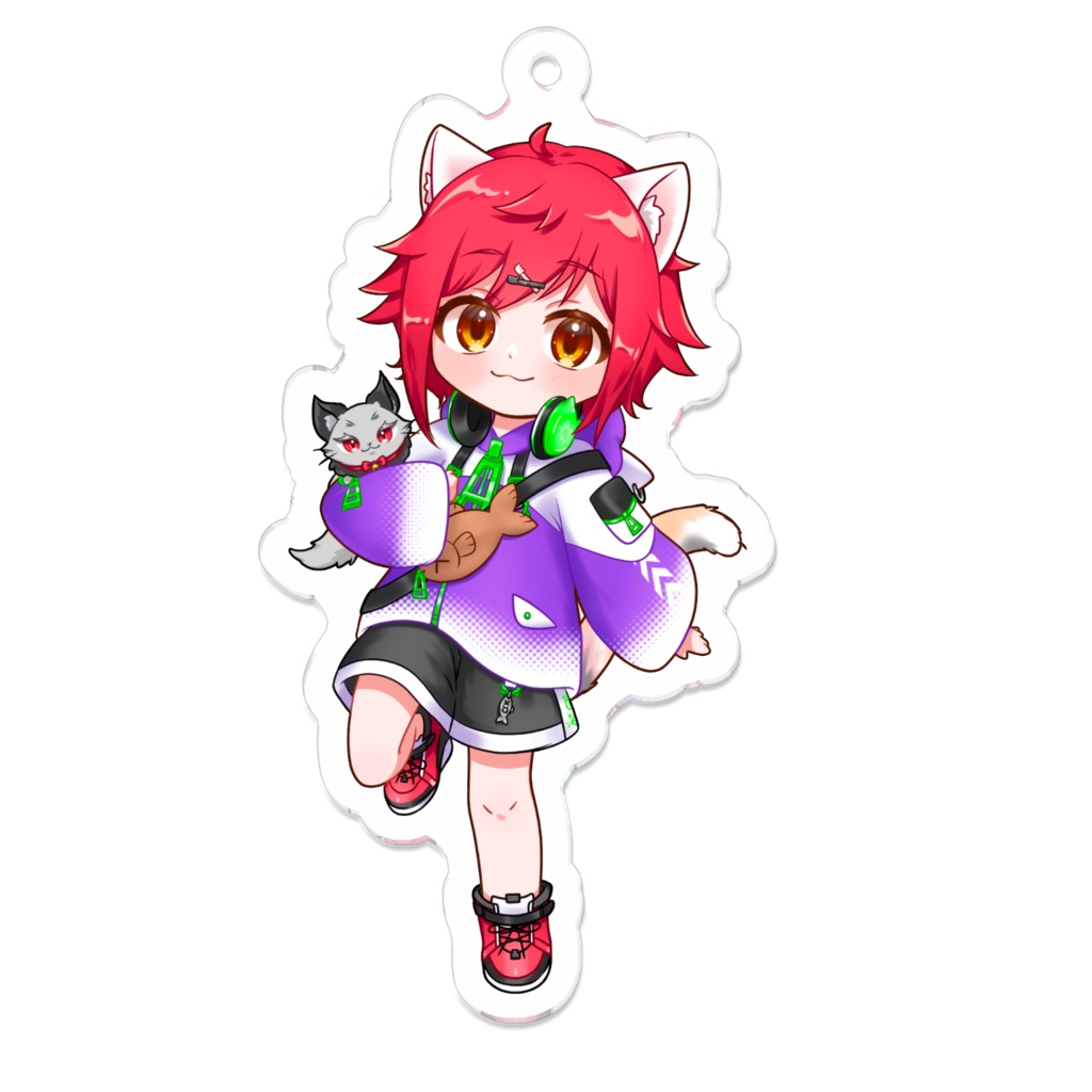 🐈3等身キャラクター アクリルキーホルダー🐈
