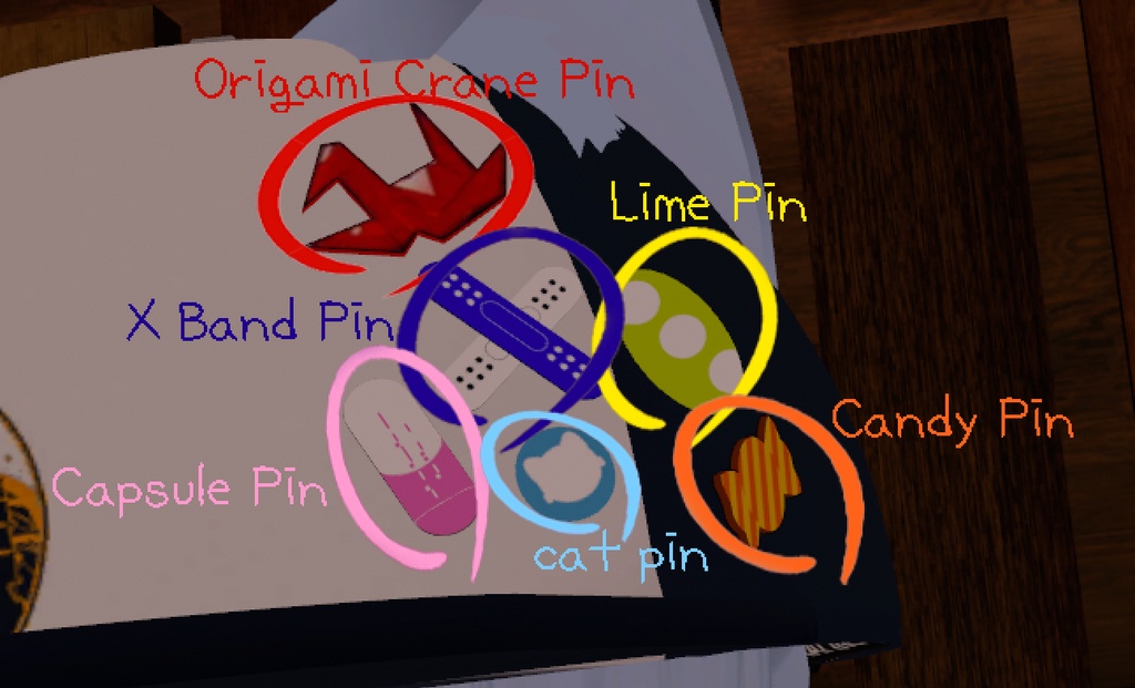Various Pins