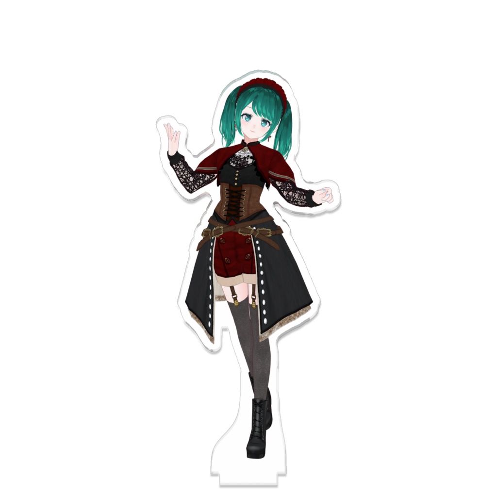 はんてんちゃん(ゴシック) つながるアクスタ - 125mm