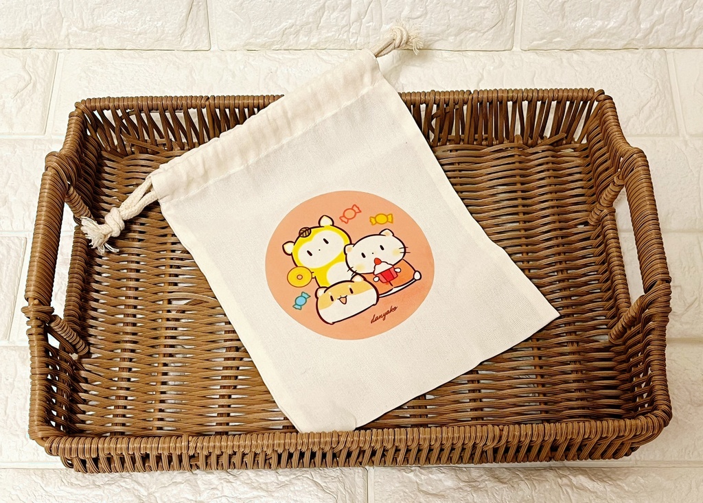 だにゃこの巾着