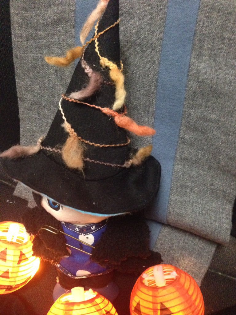 【SALE】ぬいぐるみ用ハロウィンハット(小)