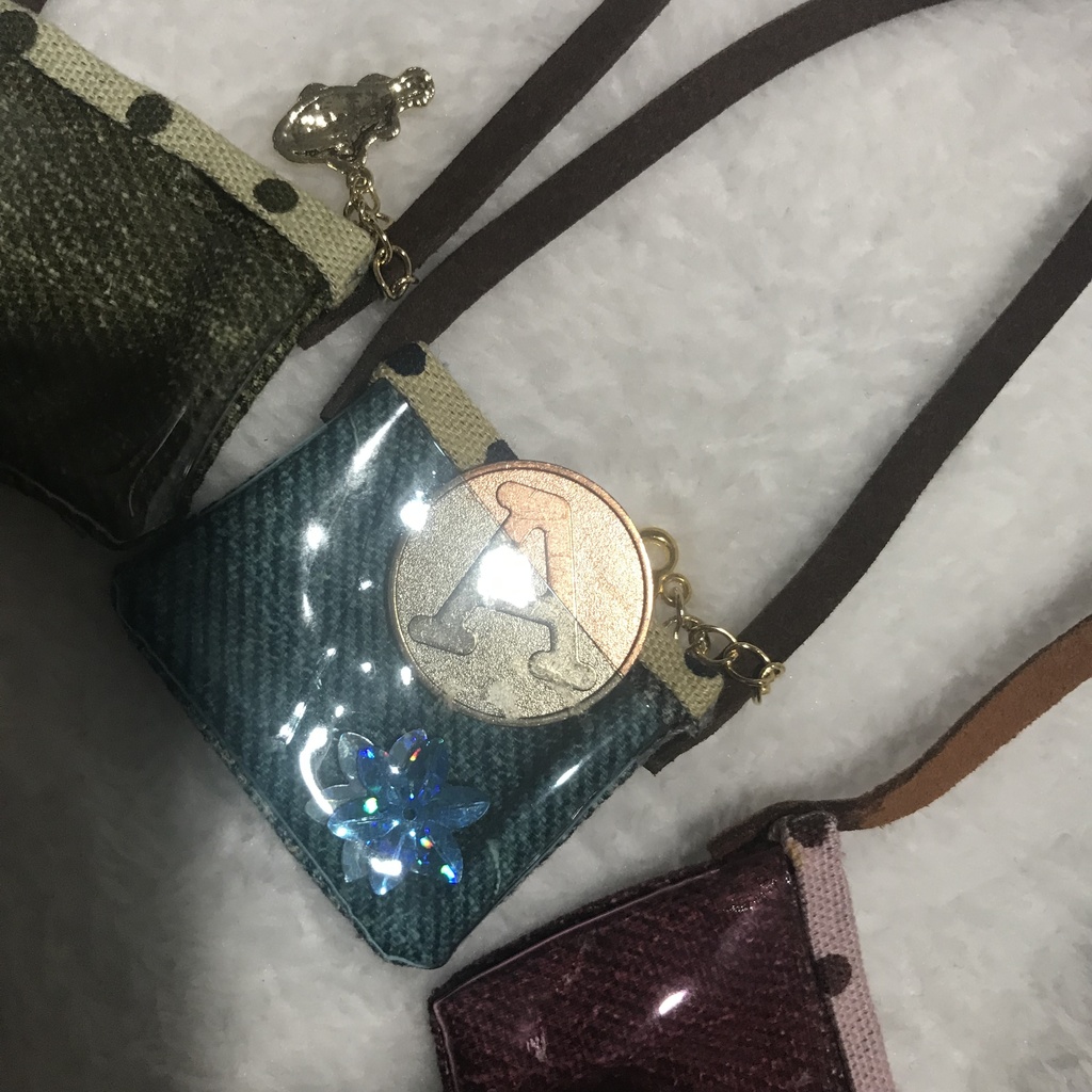 ぬいぐるみ用 サコッシュ(小)チャームランダム