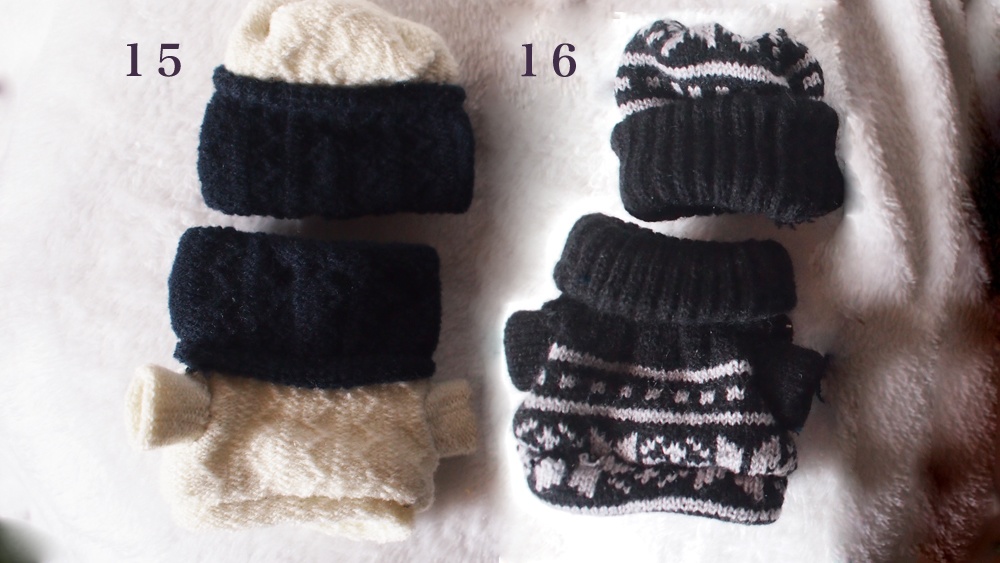 ぬいぐるみ用ニットセット2022年版