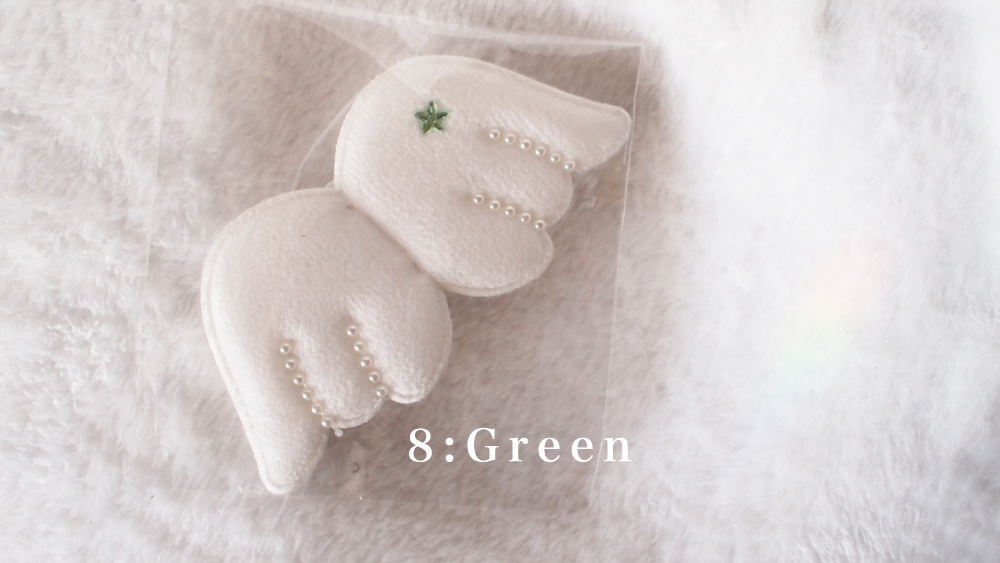 ぬいぐるみ用ウィング 羽根 翼(まんじゅう・もち)