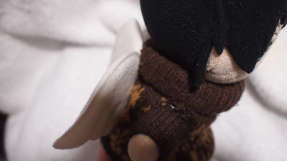 ぬいぐるみ用ウィング 羽根 翼(まんじゅう・もち)