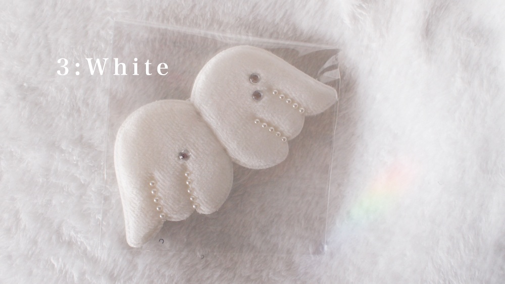 ぬいぐるみ用ウィング 羽根 翼(まんじゅう・もち)